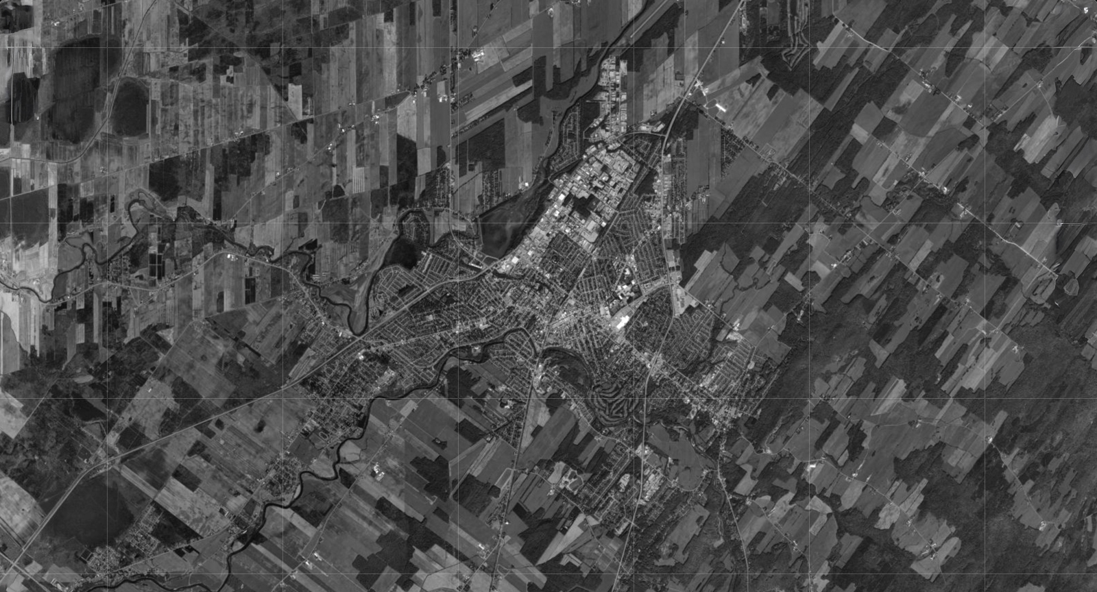 Carte de Victoriaville